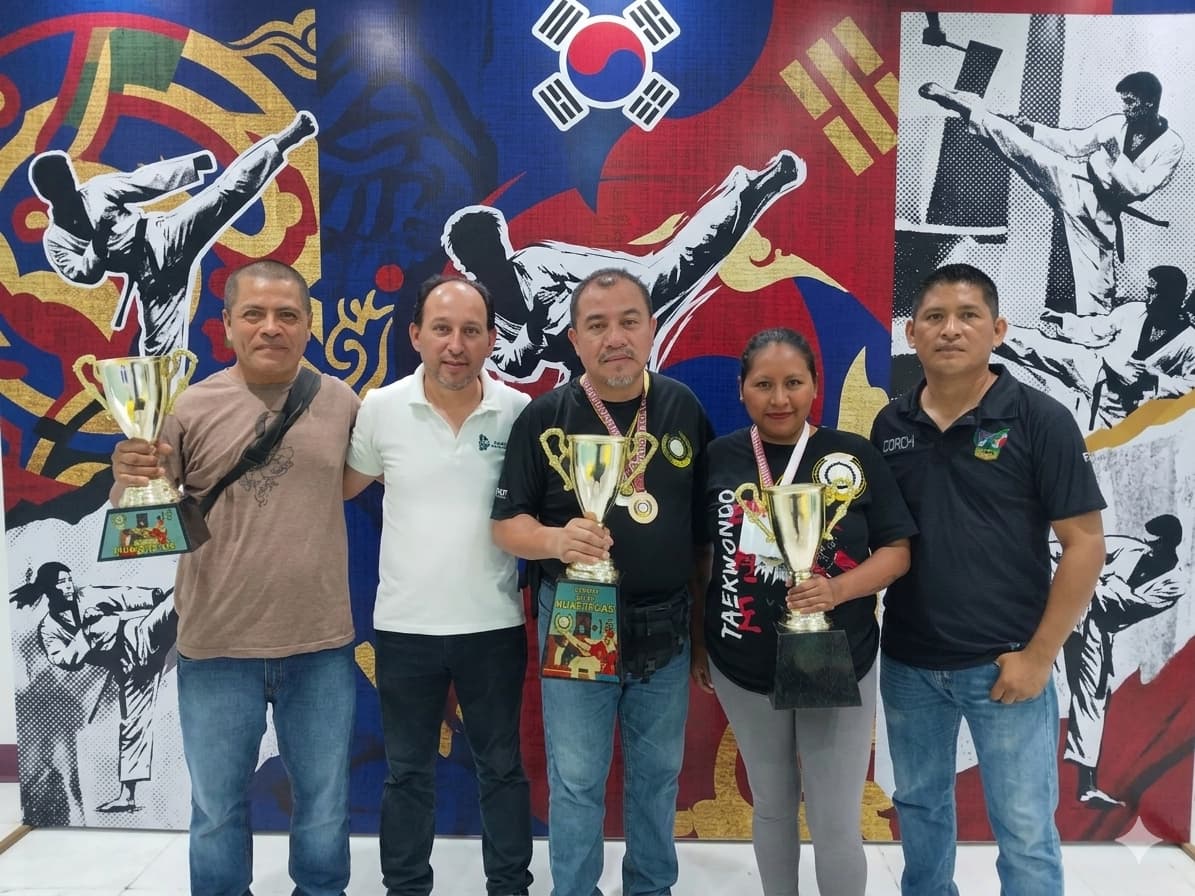 Más de 200 competidores brillan en el Torneo de las Huastecas 2026 de Taekwondo